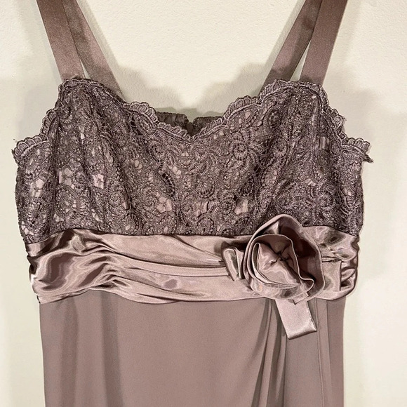 R&M Richards Two Piece Dress Set Size 18 Women Cocktail Formal Mother of Bride - Picture 6 of 15